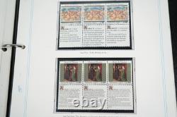 United Nations 1991-1993 Collection Of 200 Mint Stamps Stored In White Ace Album