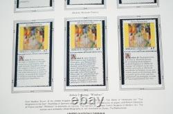 United Nations 1991-1993 Collection Of 200 Mint Stamps Stored In White Ace Album