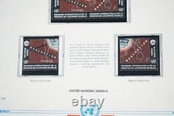 United Nations 1994-1997 Collection Of 200 Stamps & 10 Sheets All Mint In Album