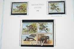 United Nations 1994-1997 Collection Of 200 Stamps & 10 Sheets All Mint In Album