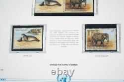 United Nations 1994-1997 Collection Of 200 Stamps & 10 Sheets All Mint In Album