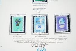 United Nations 1994-1997 Collection Of 200 Stamps & 10 Sheets All Mint In Album