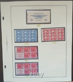 United States Air Post Collection On 26 Scott Album Pages MNH