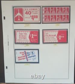 United States Air Post Collection On 26 Scott Album Pages MNH