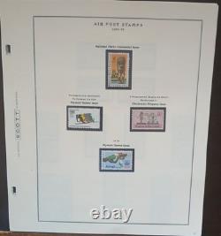 United States Air Post Collection On 26 Scott Album Pages MNH