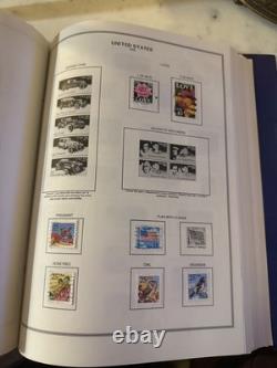 United States Liberty Stamp Album Filled with 549 Vintage U. S. Stamps