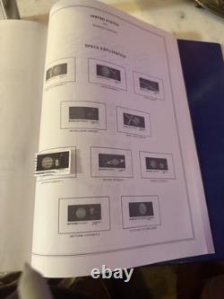 United States Liberty Stamp Album Filled with 549 Vintage U. S. Stamps