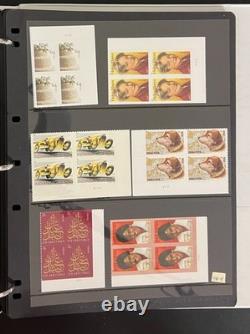 United States Plate Block & Singles Stamp Collection Album MNH #1300-4949 ZAYIX