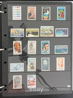 United States Plate Block & Singles Stamp Collection Album MNH #1300-4949 ZAYIX