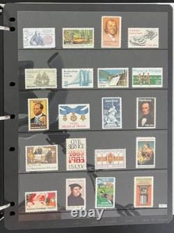 United States Plate Block & Singles Stamp Collection Album MNH #1300-4949 ZAYIX