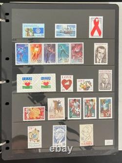 United States Plate Block & Singles Stamp Collection Album MNH #1300-4949 ZAYIX