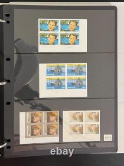 United States Plate Block & Singles Stamp Collection Album MNH #1300-4949 ZAYIX