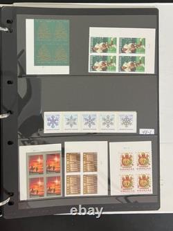 United States Plate Block & Singles Stamp Collection Album MNH #1300-4949 ZAYIX