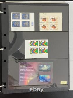 United States Plate Block & Singles Stamp Collection Album MNH #1300-4949 ZAYIX