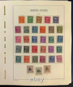 United States Stamp Album Collection MNH 1938-1974 ZAYIX