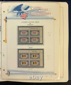 United States Stamp Album Collection MNH 1938-1974 ZAYIX