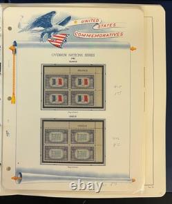 United States Stamp Album Collection MNH 1938-1974 ZAYIX