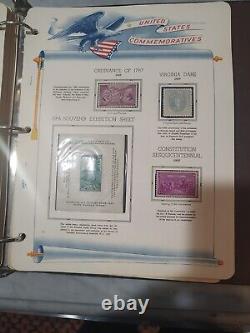 United States Stamp Collection 1870 Forward In White Ace Pages. Huge/Important
