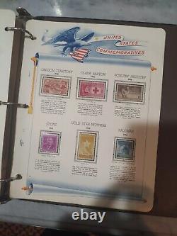 United States Stamp Collection 1870 Forward In White Ace Pages. Huge/Important