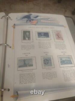 United States Stamp Collection 1925 Fwd In White Ace Pages And Album. Great One