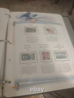 United States Stamp Collection 1925 Fwd In White Ace Pages And Album. Great One