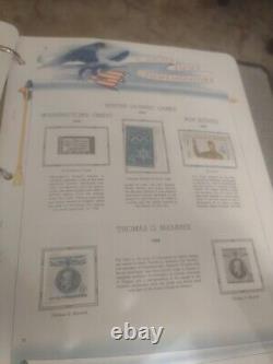 United States Stamp Collection 1925 Fwd In White Ace Pages And Album. Great One