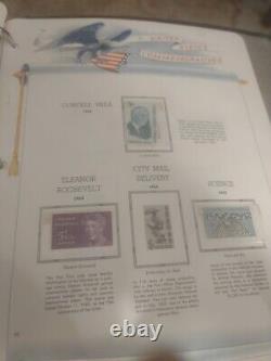 United States Stamp Collection 1925 Fwd In White Ace Pages And Album. Great One