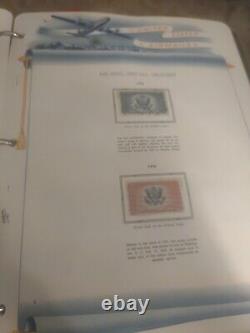 United States Stamp Collection 1925 Fwd In White Ace Pages And Album. Great One