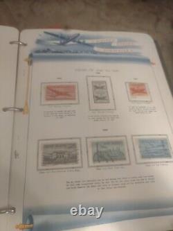 United States Stamp Collection 1925 Fwd In White Ace Pages And Album. Great One