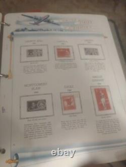 United States Stamp Collection 1925 Fwd In White Ace Pages And Album. Great One