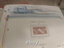 United States Stamp Collection 1925 Fwd In White Ace Pages And Album. Great One