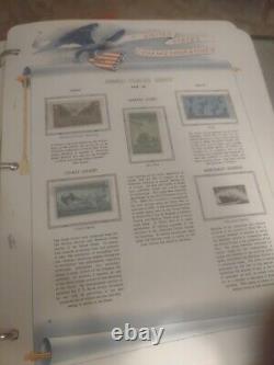 United States Stamp Collection 1925 Fwd In White Ace Pages And Album. Great One