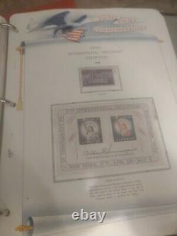 United States Stamp Collection 1925 Fwd In White Ace Pages And Album. Great One