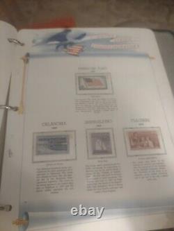 United States Stamp Collection 1925 Fwd In White Ace Pages And Album. Great One