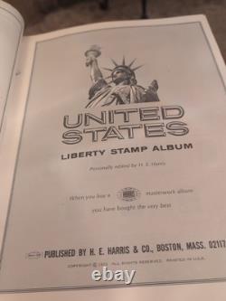 United States Stamp Collection 1936 Forward In HE Harris Huge Album. COLOSSAL