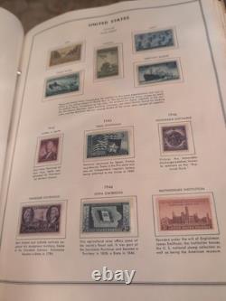 United States Stamp Collection 1936 Forward In HE Harris Huge Album. COLOSSAL