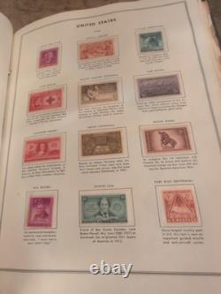 United States Stamp Collection 1936 Forward In HE Harris Huge Album. COLOSSAL