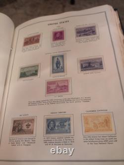 United States Stamp Collection 1936 Forward In HE Harris Huge Album. COLOSSAL