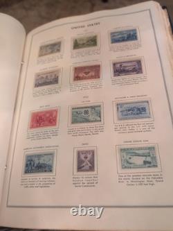 United States Stamp Collection 1936 Forward In HE Harris Huge Album. COLOSSAL