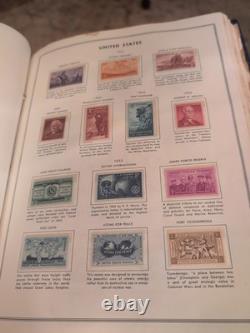 United States Stamp Collection 1936 Forward In HE Harris Huge Album. COLOSSAL