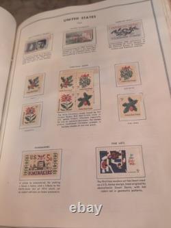 United States Stamp Collection 1936 Forward In HE Harris Huge Album. COLOSSAL