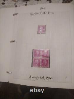 United States Stamp Collection 1948 Forward -Blocks And Plate Blocks