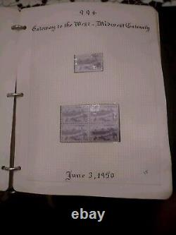 United States Stamp Collection 1948 Forward -Blocks And Plate Blocks