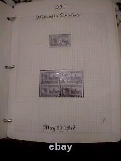 United States Stamp Collection 1948 Forward -Blocks And Plate Blocks. Stunning