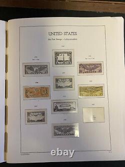 United States Stamp Collection Hingless Lighthouse Album, 1933-1977, JFZ