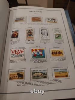 United States Stamp Collection In Handsome Harris Album Look Carefully 1953 Fwd