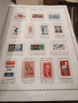 United States Stamp Collection In Handsome Harris Album Look Carefully 1953 Fwd