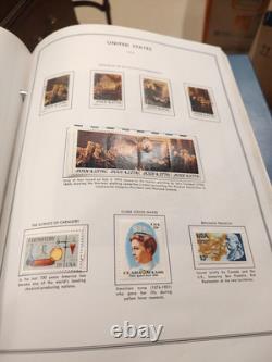 United States Stamp Collection In Handsome Harris Album Look Carefully 1953 Fwd