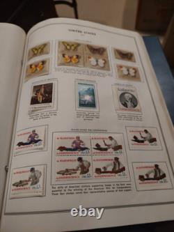 United States Stamp Collection In Handsome Harris Album Look Carefully 1953 Fwd