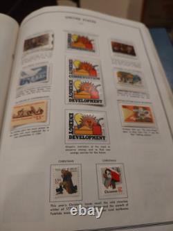 United States Stamp Collection In Handsome Harris Album Look Carefully 1953 Fwd